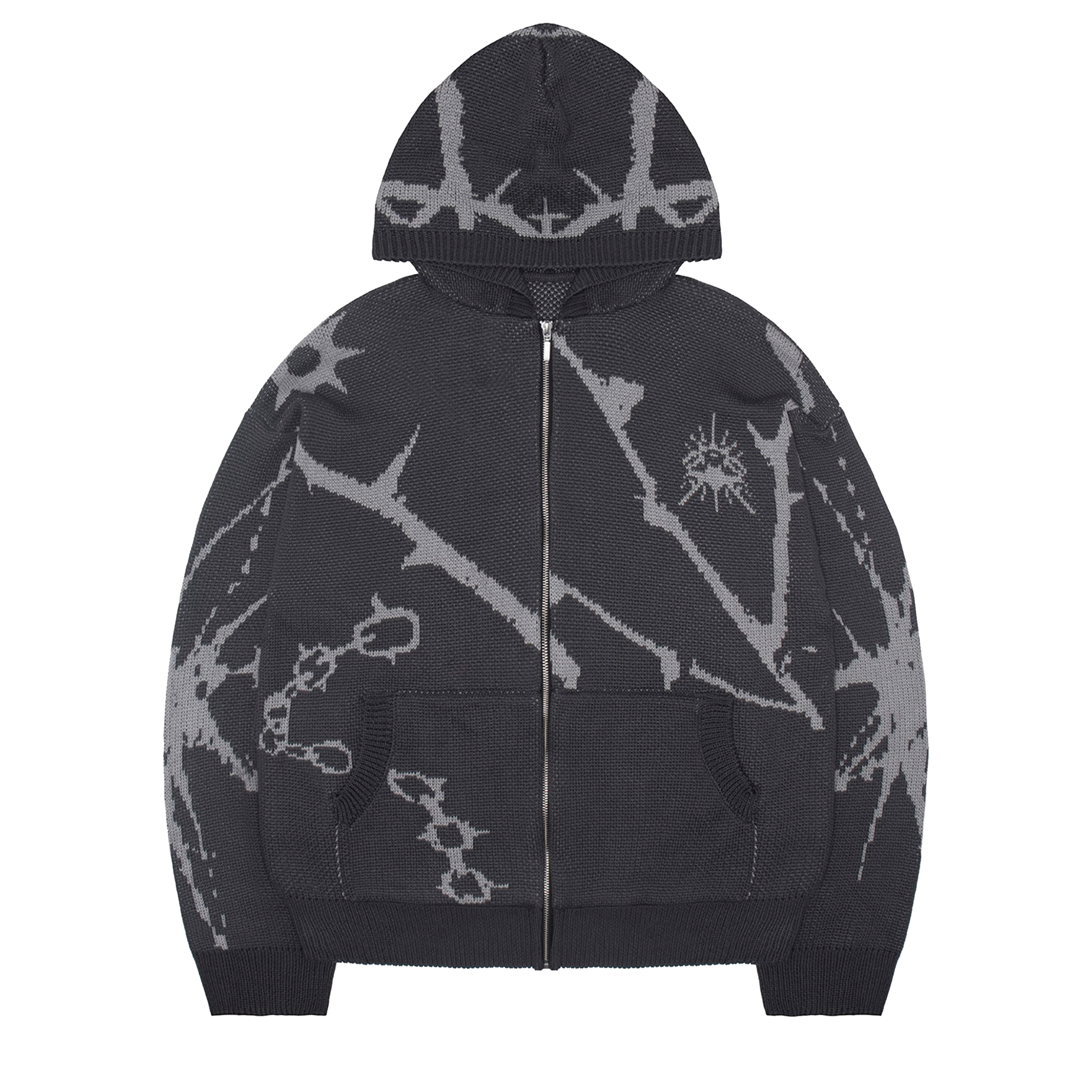 Knitted Zip-Hoodie ILL – ILLUMINATE PRIME