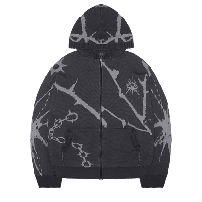 Knitted Zip-Hoodie ILL